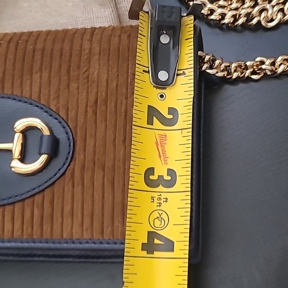 GUCCI HORSEBIT 1955 WALLET WITH CHAIN - BROWN - Picture 15 of 15